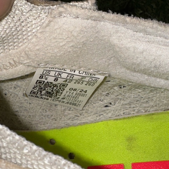 Pre-owned Adidas Adizero Prime X2 Strung  women\'s Size 8.5 White Running. main image 6